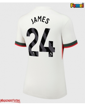 Chelsea Reece James #24 Tricou Fotbal Replică 2025-26 Femei Deplasare Chelsea Reece James #24 Tricou Fotbal Replică 2025-26 Femei Deplasare
